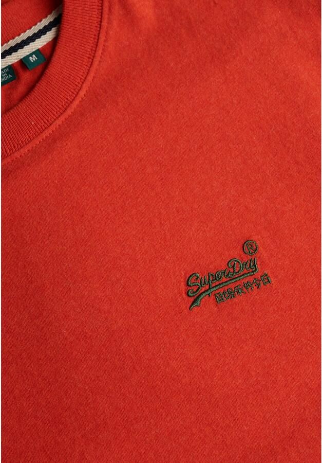 Superdry Shirt met ronde hals ESSENTIAL LOGO EMB TEE - Foto 12