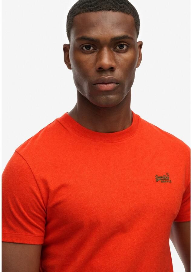 Superdry Shirt met ronde hals ESSENTIAL LOGO EMB TEE - Foto 8