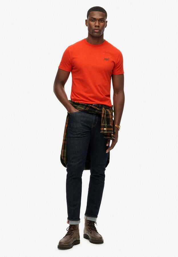 Superdry Shirt met ronde hals ESSENTIAL LOGO EMB TEE - Foto 17