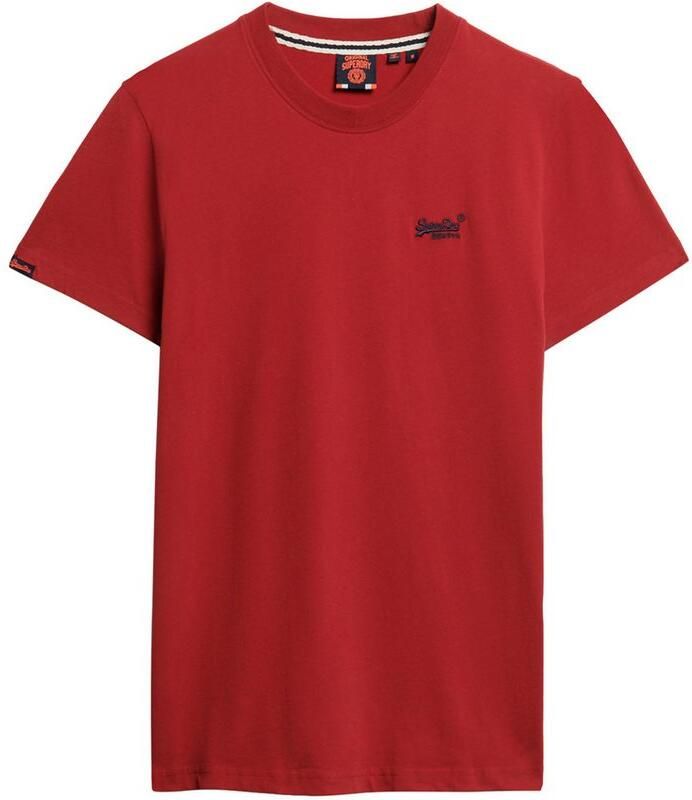 Superdry Shirt met ronde hals ESSENTIAL LOGO EMB TEE - Foto 7