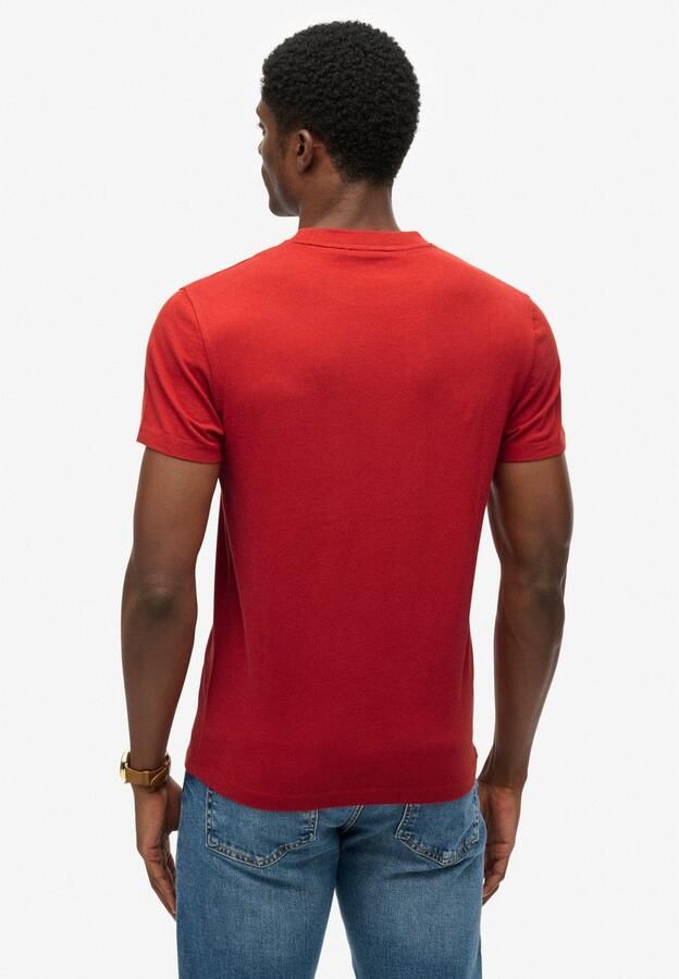 Superdry Shirt met ronde hals ESSENTIAL LOGO EMB TEE - Foto 4