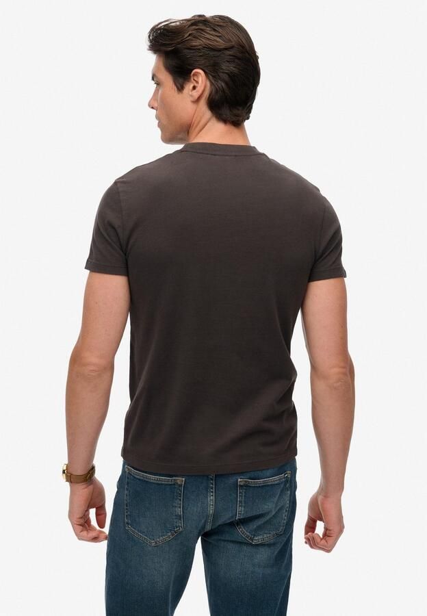 Superdry Shirt met ronde hals ESSENTIAL LOGO EMB TEE - Foto 4