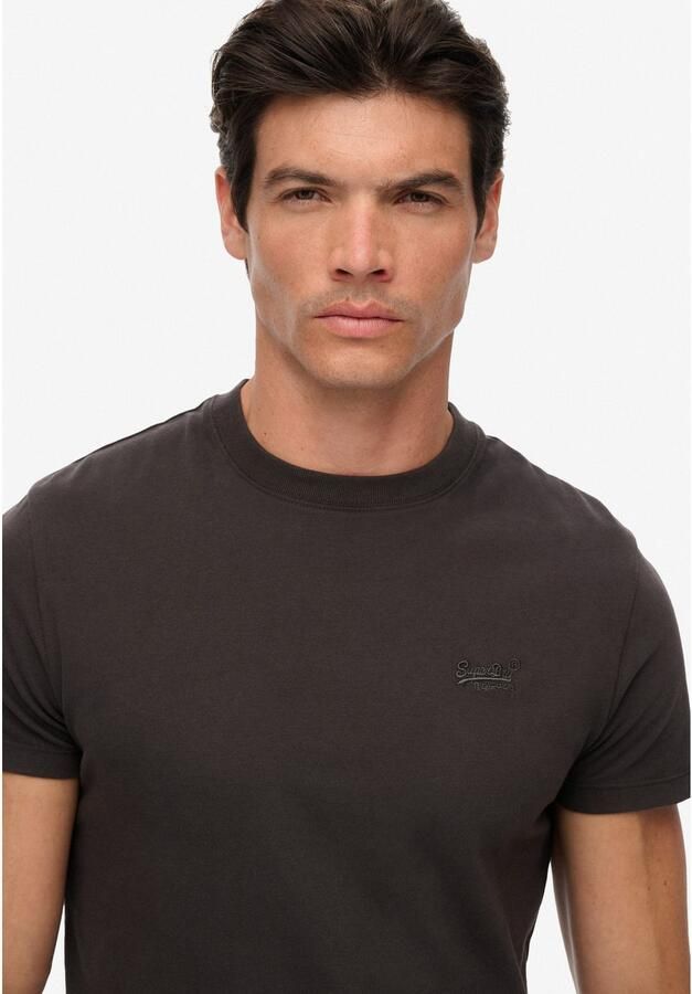 Superdry Shirt met ronde hals ESSENTIAL LOGO EMB TEE - Foto 2