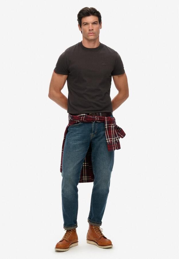 Superdry Shirt met ronde hals ESSENTIAL LOGO EMB TEE - Foto 5