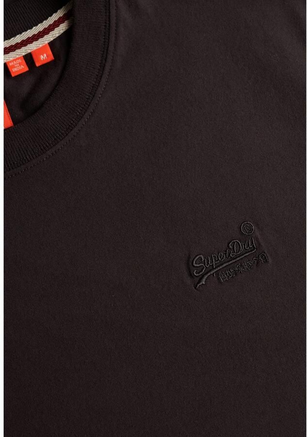Superdry Shirt met ronde hals ESSENTIAL LOGO EMB TEE