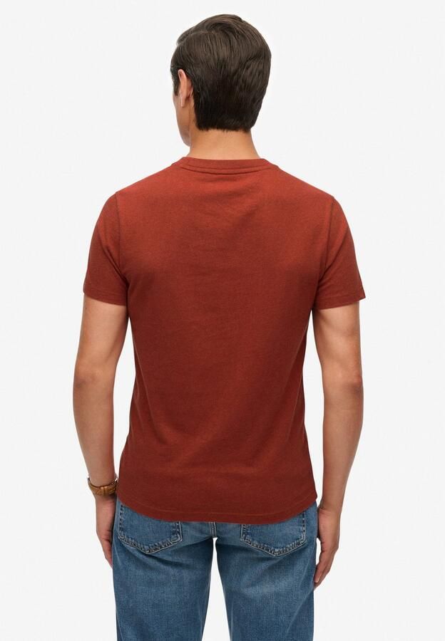 Superdry Shirt met ronde hals ESSENTIAL LOGO EMB TEE - Foto 4