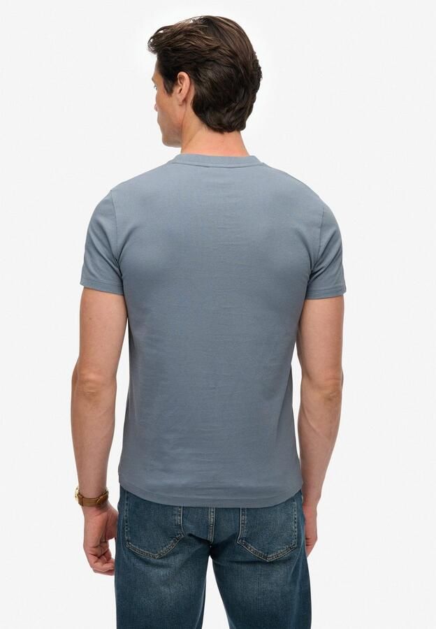 Superdry Shirt met ronde hals ESSENTIAL LOGO EMB TEE - Foto 4