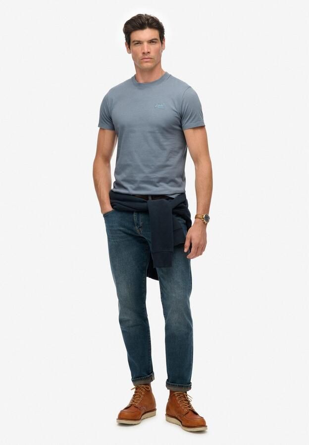 Superdry Shirt met ronde hals ESSENTIAL LOGO EMB TEE - Foto 5