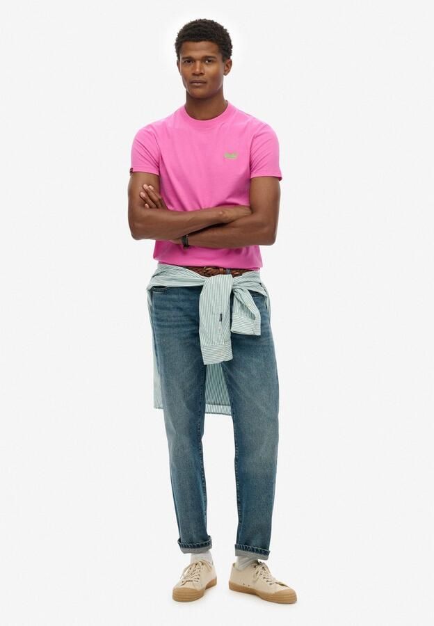 Superdry Shirt met ronde hals ESSENTIAL LOGO EMB TEE - Foto 5