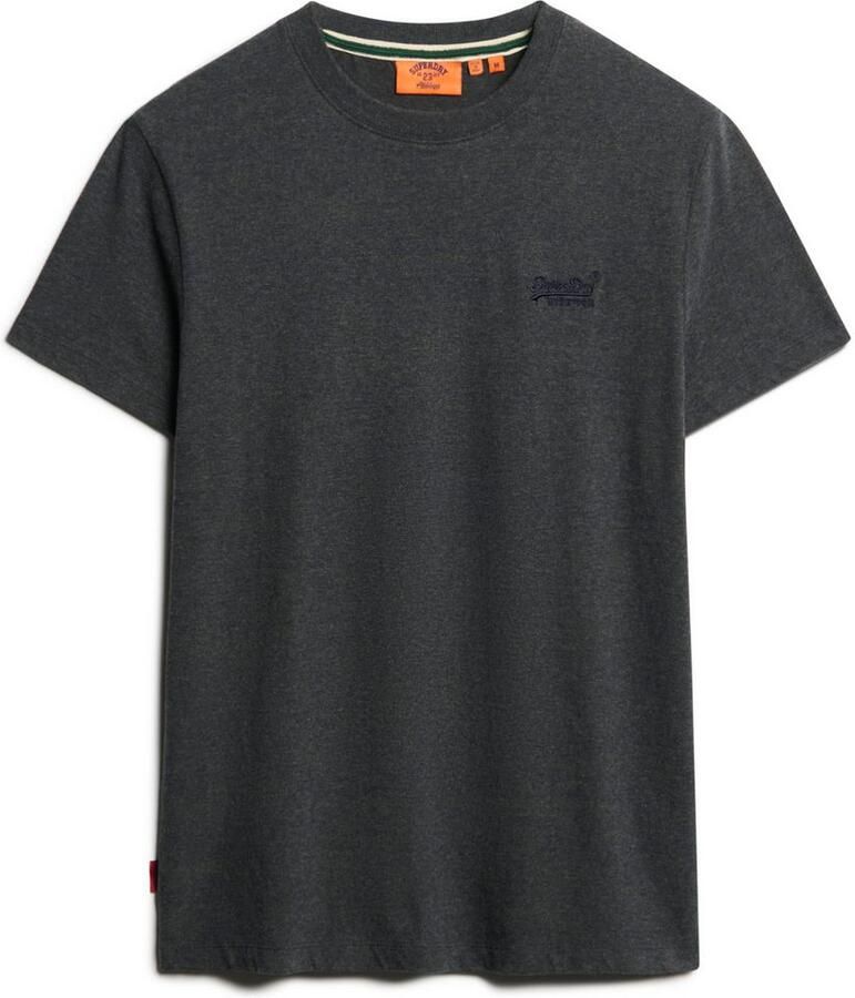 Superdry T-shirt Korte Mouw T-shirt en coton bio Essential Logo