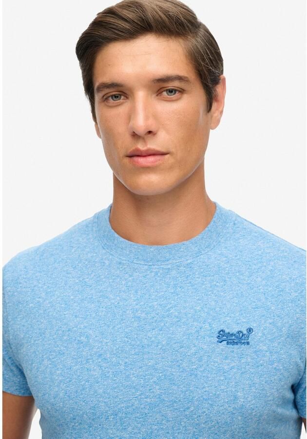 Superdry Shirt met ronde hals ESSENTIAL LOGO EMB TEE - Foto 3
