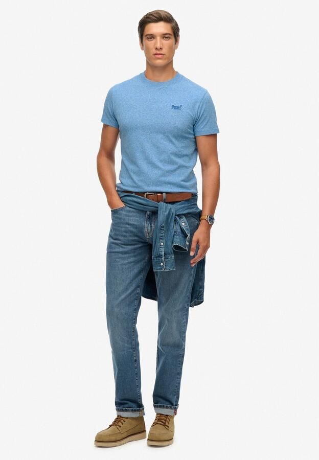 Superdry Shirt met ronde hals ESSENTIAL LOGO EMB TEE - Foto 5