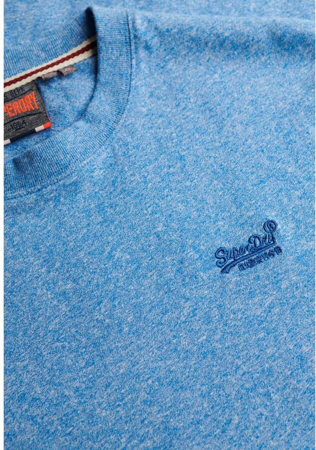 Superdry Shirt met ronde hals ESSENTIAL LOGO EMB TEE