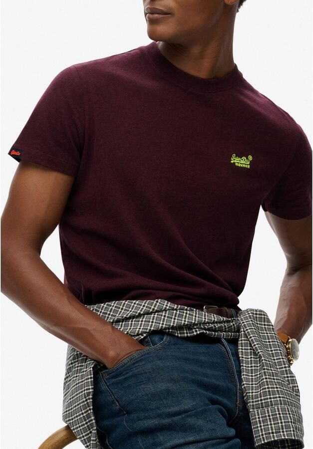 Superdry T-shirt Korte Mouw T-shirt en coton bio Essential Logo - Foto 4