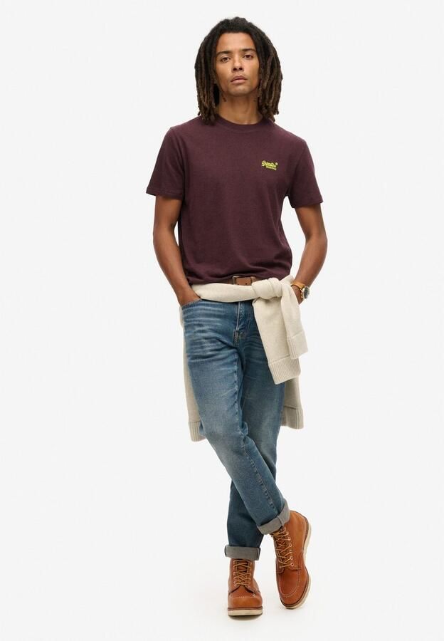 Superdry T-shirt Korte Mouw T-shirt en coton bio Essential Logo - Foto 11