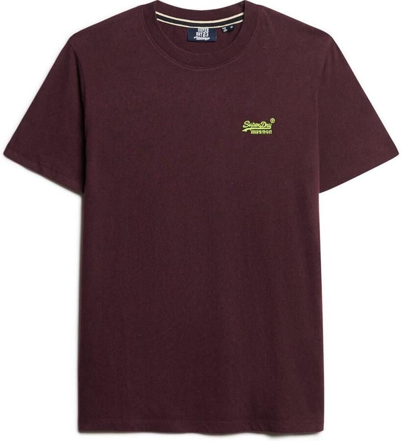 Superdry T-shirt Korte Mouw T-shirt en coton bio Essential Logo