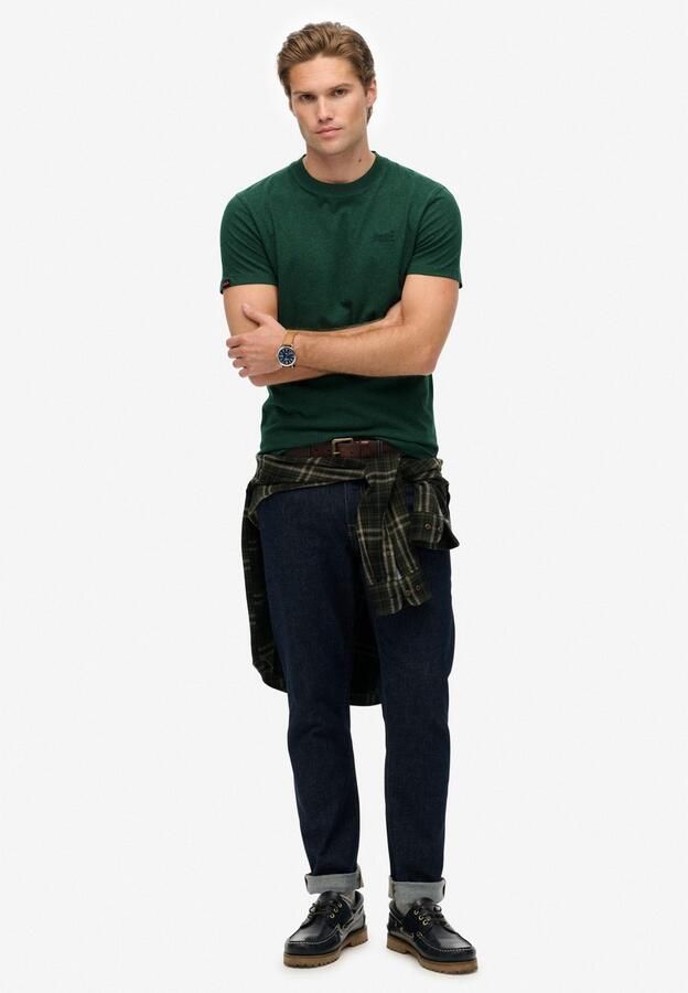 Superdry Shirt met ronde hals ESSENTIAL LOGO EMB TEE - Foto 6