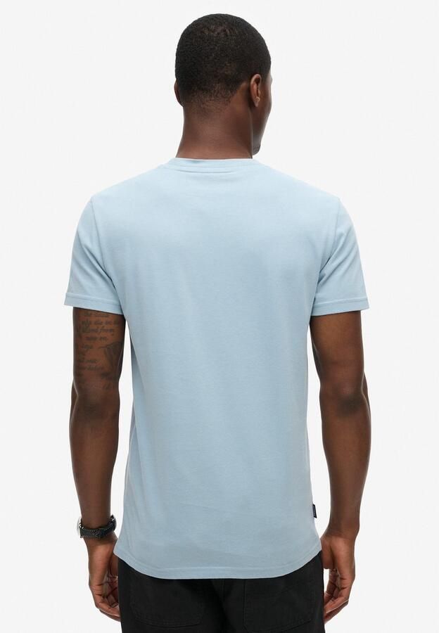 Superdry T-shirt Korte Mouw Essentieel EMB-T-shirt met logo - Foto 7