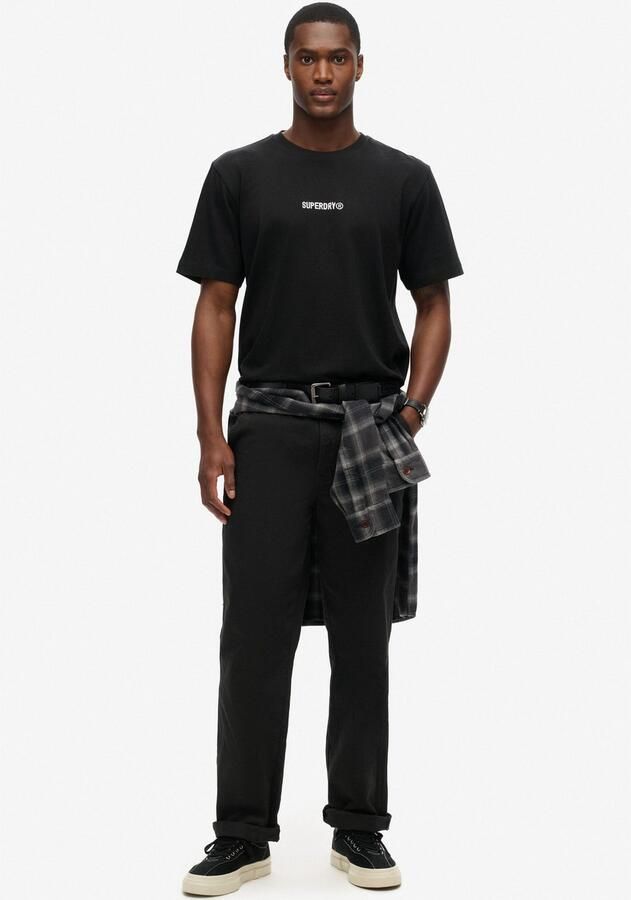 Superdry T-shirt Korte Mouw T-shirt ample Micro Logo Graphic - Foto 4