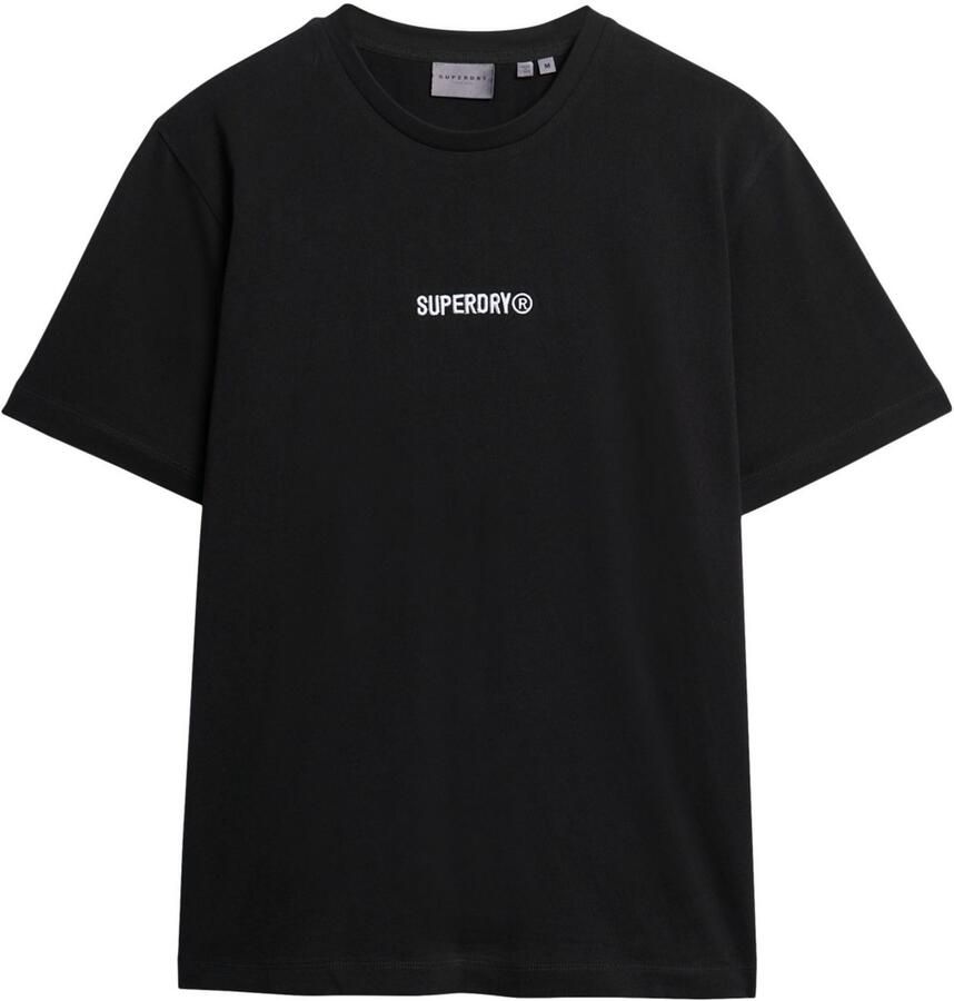 Superdry T-shirt Korte Mouw T-shirt ample Micro Logo Graphic