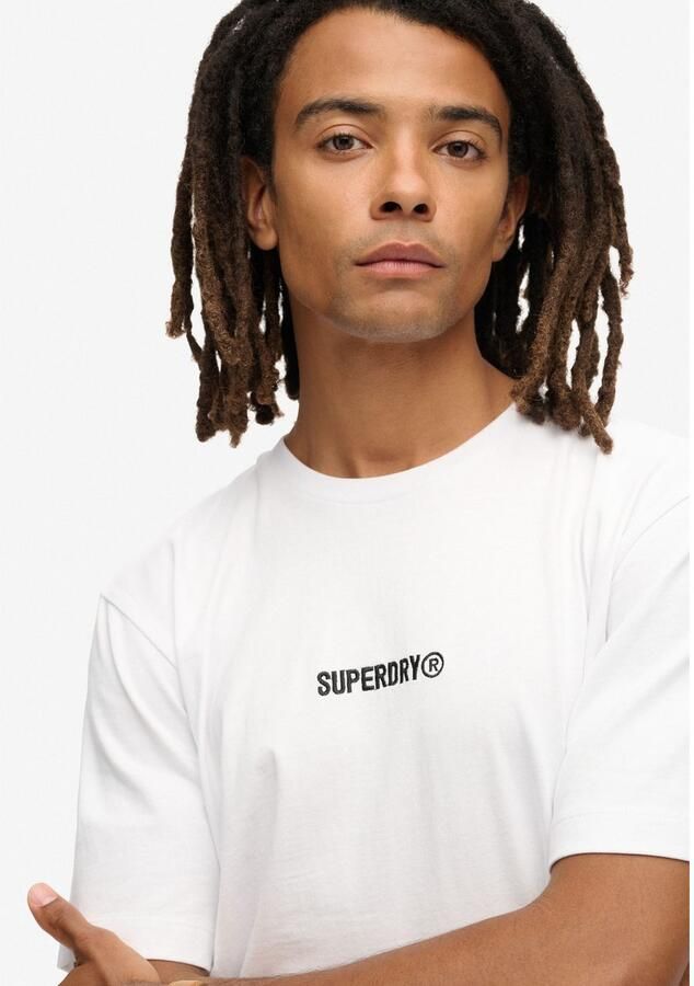 Superdry T-shirt Korte Mouw T-shirt ample Micro Logo Graphic - Foto 2