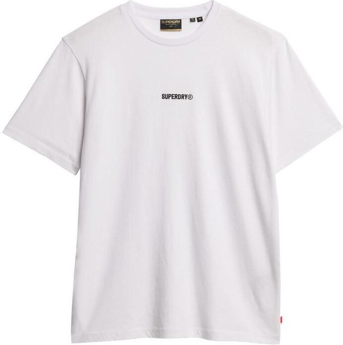 Superdry Shirt met ronde hals MICRO LOGO T SHIRT - Foto 7