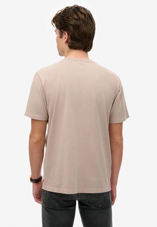 Superdry Shirt met ronde hals MICRO LOGO T SHIRT - Foto 5