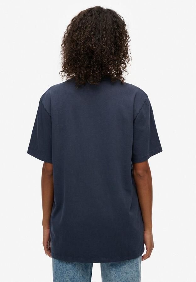 Superdry Shirt met ronde hals MICRO LOGO T SHIRT - Foto 3