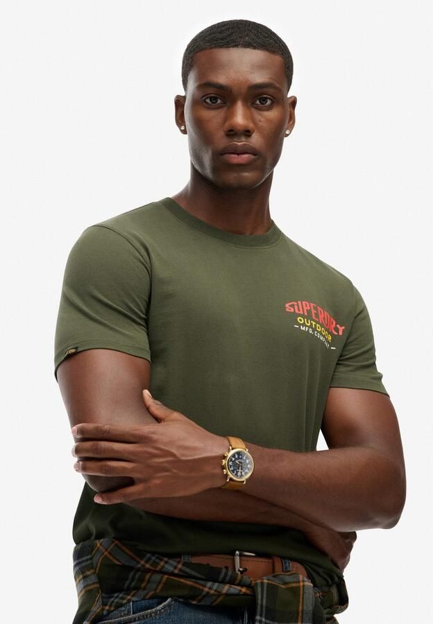 Superdry Shirt met ronde hals MOUNTAIN RELAXED TEE - Foto 3