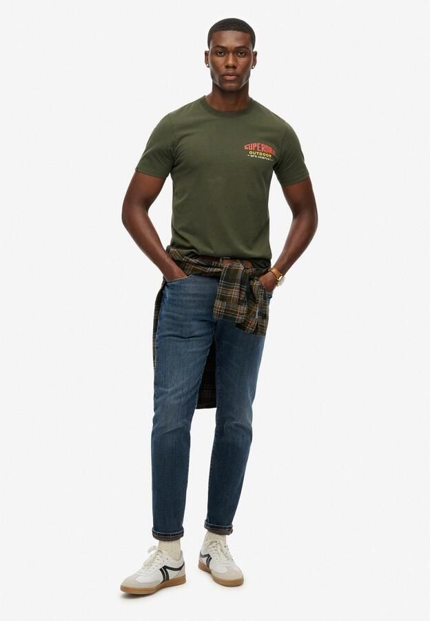 Superdry Shirt met ronde hals MOUNTAIN RELAXED TEE - Foto 4