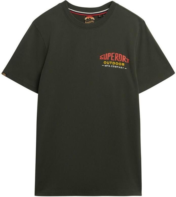 Superdry Shirt met ronde hals MOUNTAIN RELAXED TEE - Foto 7