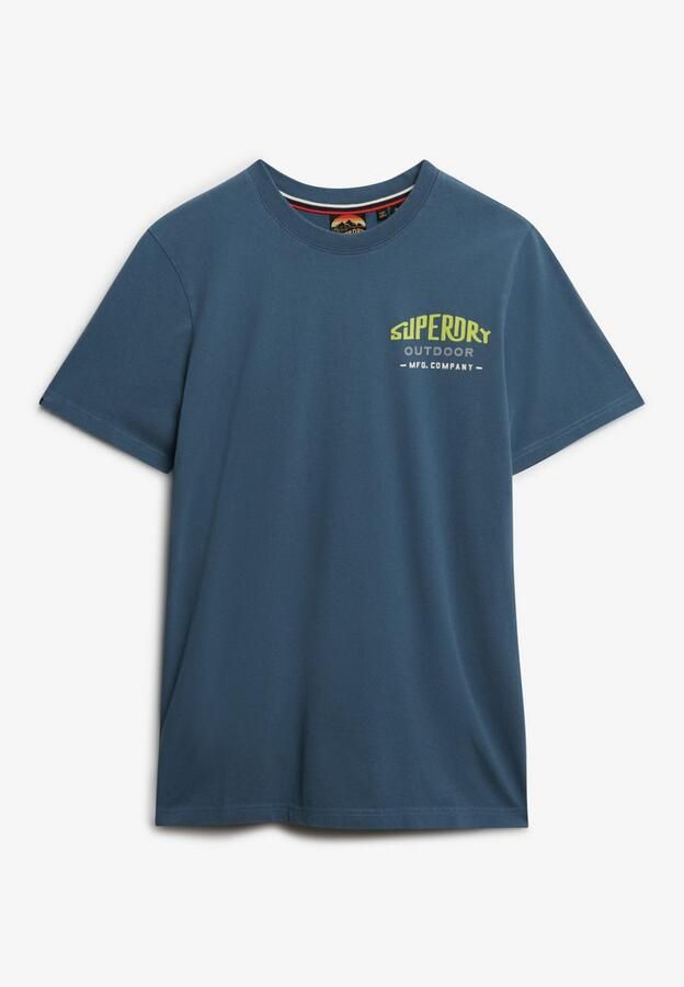 Superdry Shirt met ronde hals MOUNTAIN RELAXED TEE - Foto 5