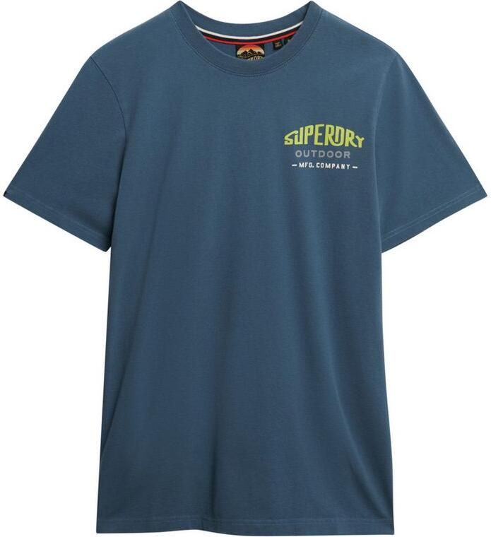 Superdry Shirt met ronde hals MOUNTAIN RELAXED TEE - Foto 7