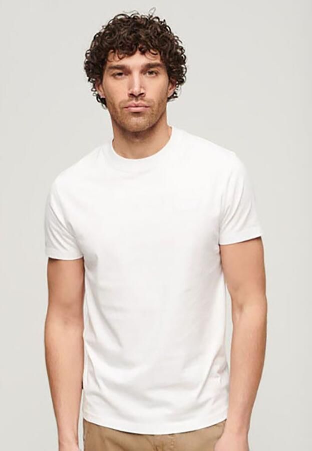 Superdry Heren T-shirt van 100% katoen White Heren - Foto 10