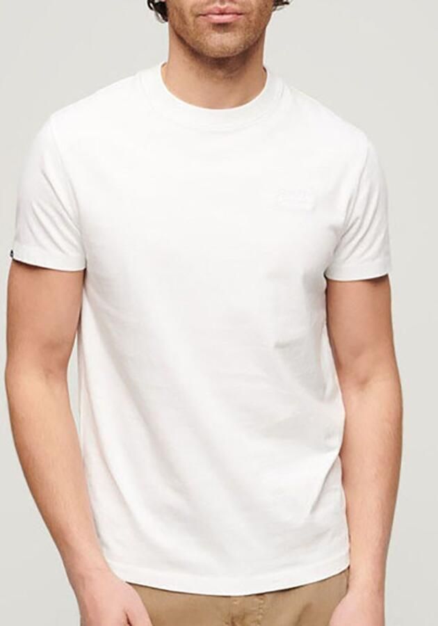 Superdry Heren T-shirt van 100% katoen White Heren - Foto 8