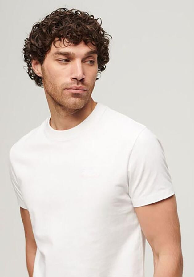 Superdry Heren T-shirt van 100% katoen White Heren - Foto 9