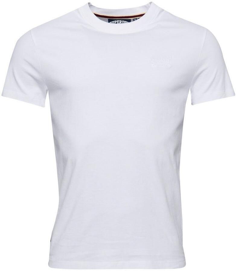 Superdry Heren T-shirt van 100% katoen White Heren - Foto 4