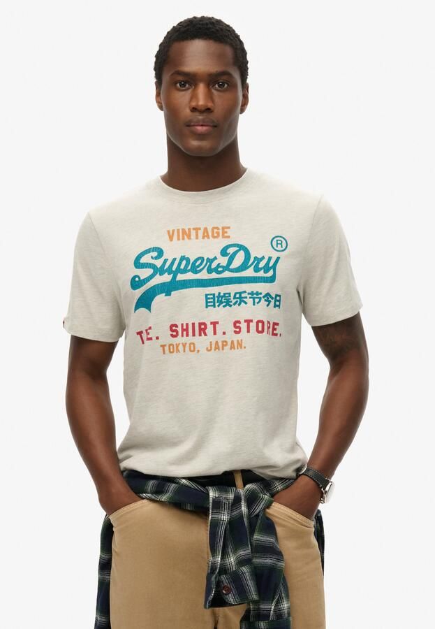 Superdry T-shirt Korte Mouw Vintage ontspannen T-shirt - Foto 6
