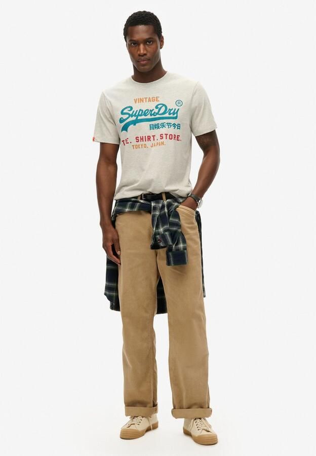 Superdry T-shirt Korte Mouw Vintage ontspannen T-shirt - Foto 3
