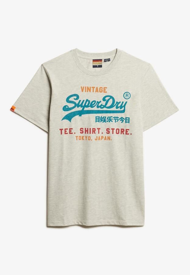 Superdry T-shirt Korte Mouw Vintage ontspannen T-shirt - Foto 4