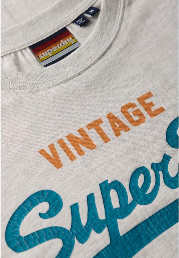 Superdry T-shirt Korte Mouw Vintage ontspannen T-shirt - Foto 2