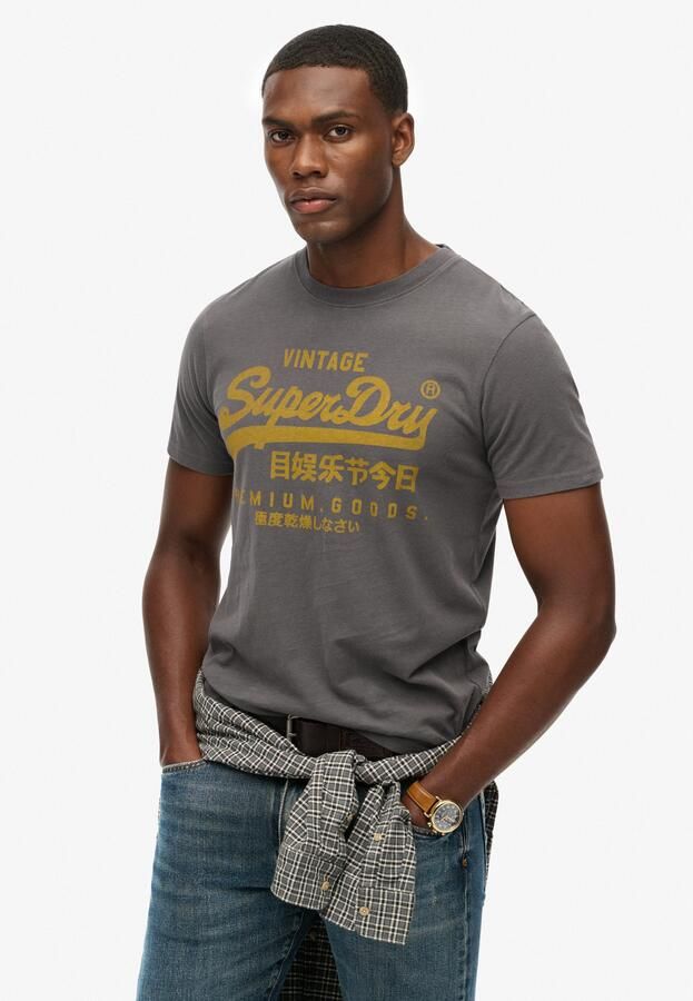 Superdry Shirt met ronde hals VL CLASSIC T-SHIRT - Foto 9