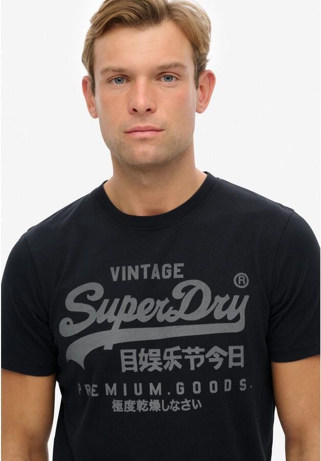 Superdry Shirt met ronde hals VL CLASSIC T-SHIRT - Foto 3