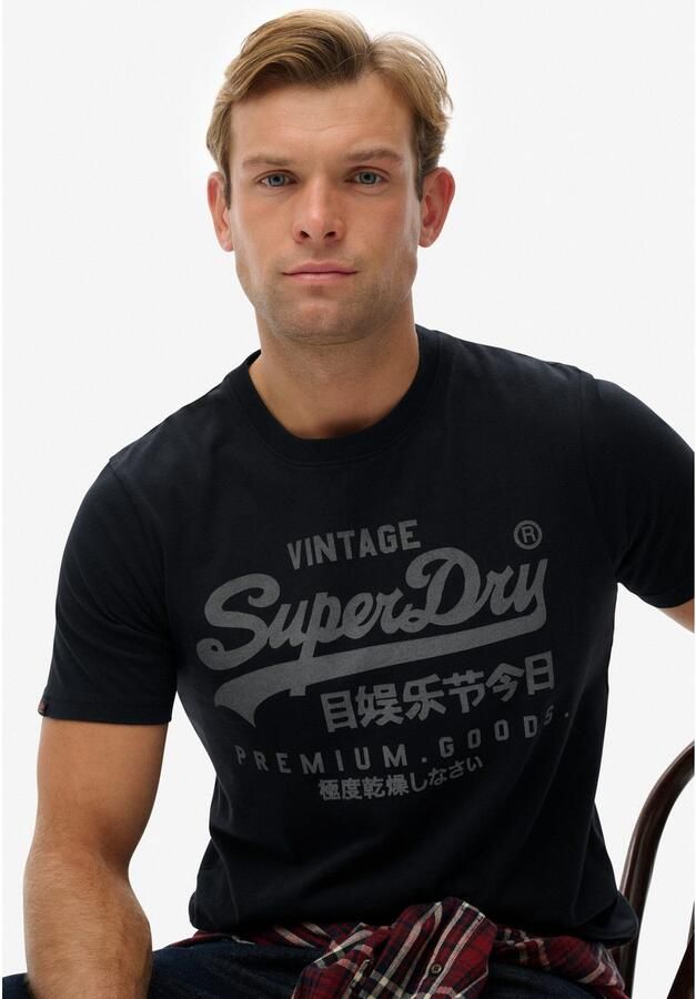 Superdry Shirt met ronde hals VL CLASSIC T-SHIRT - Foto 4