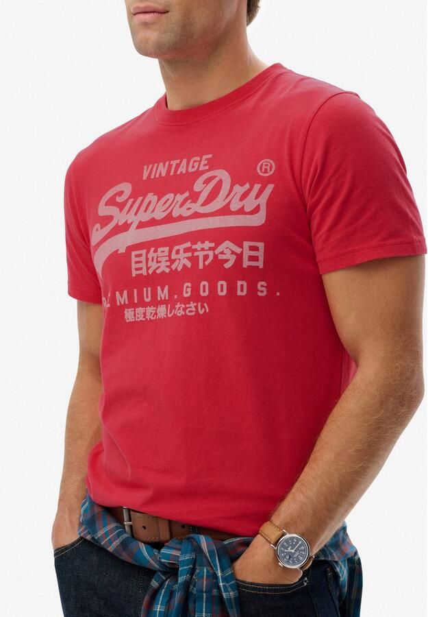Superdry Shirt met ronde hals VL CLASSIC T-SHIRT - Foto 4