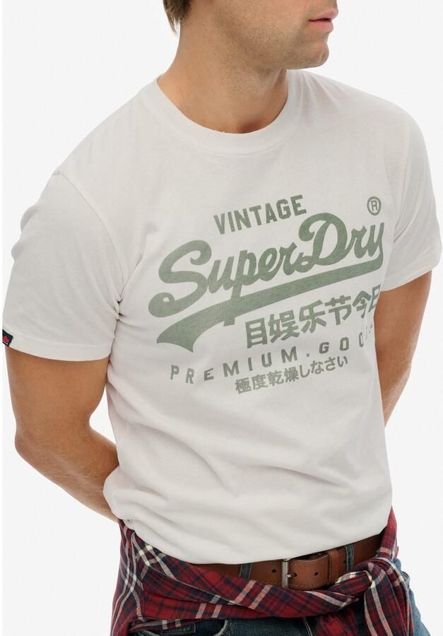 Superdry Shirt met ronde hals VL CLASSIC T-SHIRT - Foto 3