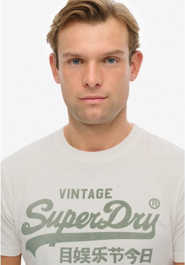 Superdry Shirt met ronde hals VL CLASSIC T-SHIRT - Foto 4