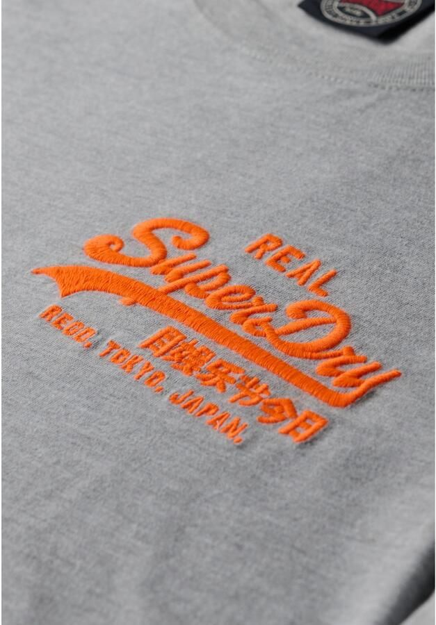 Superdry T-shirt Korte Mouw T-shirt décontracté à logo brodé Vintage - Foto 3