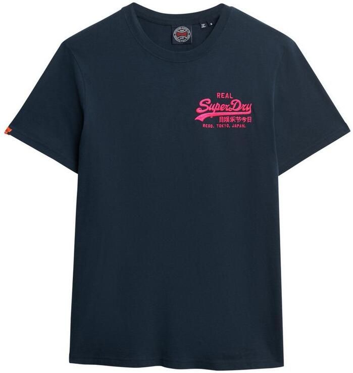 Superdry T-shirt Korte Mouw Geborduurd ontspannen T-shirt - Foto 5