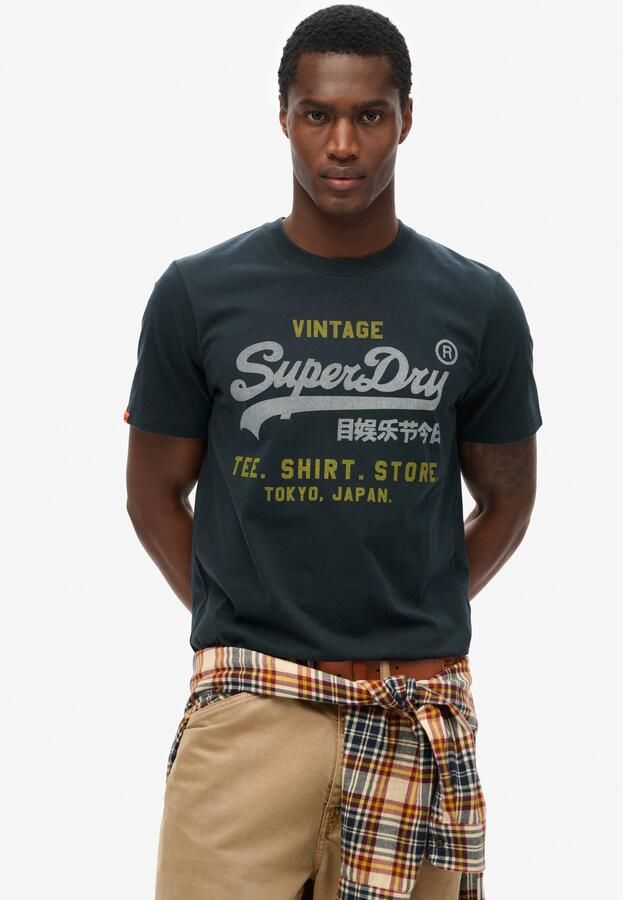 Superdry T-shirt Korte Mouw Vintage Logo Heritage Relaxed T-shirt - Foto 7